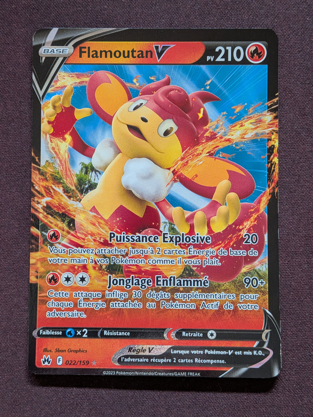 Flamoutan-V 022/159 #CL-63