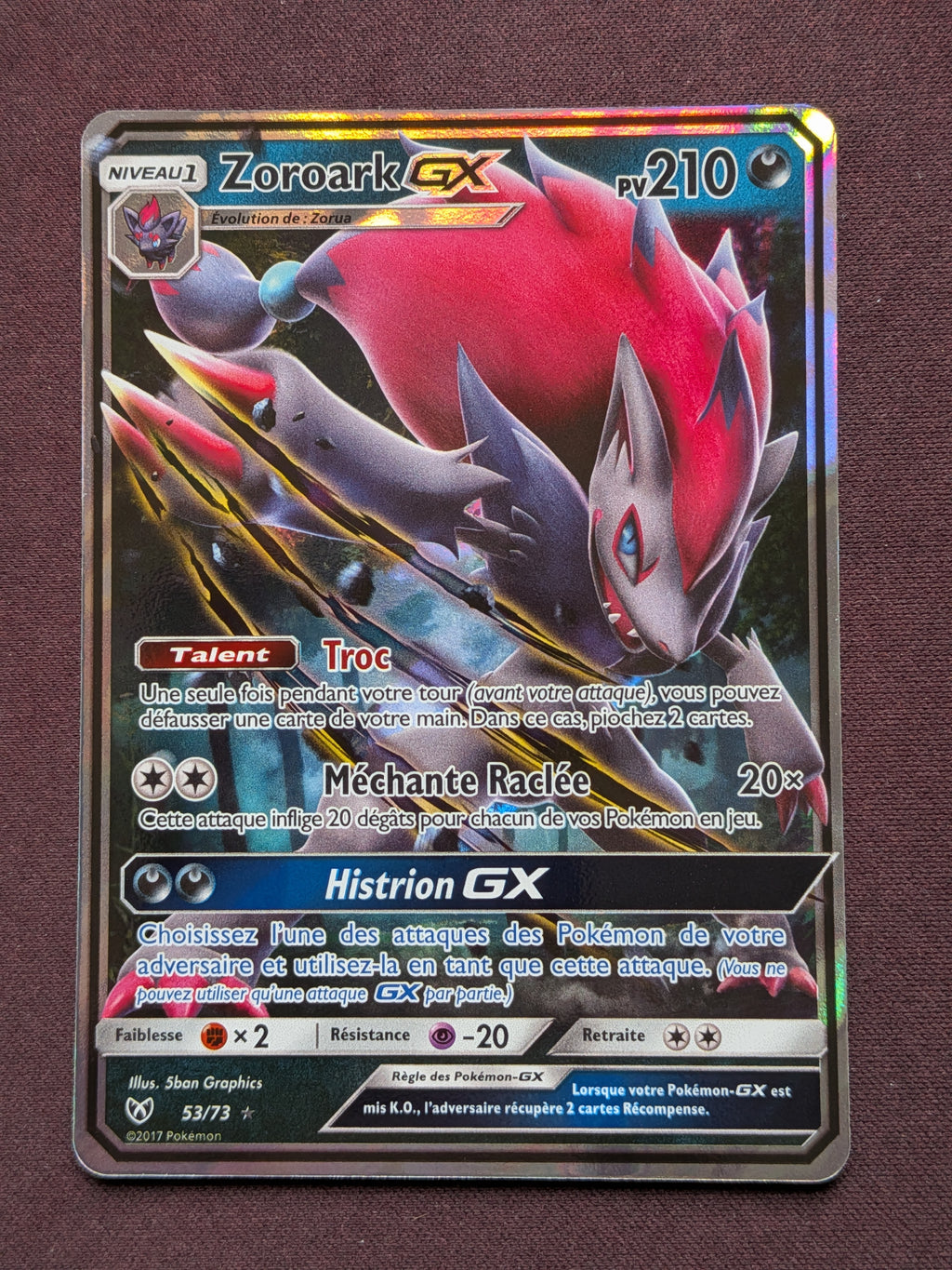 Zoroark-GX 53/73 #CL-63